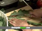 Raw Kale Avocado Salad